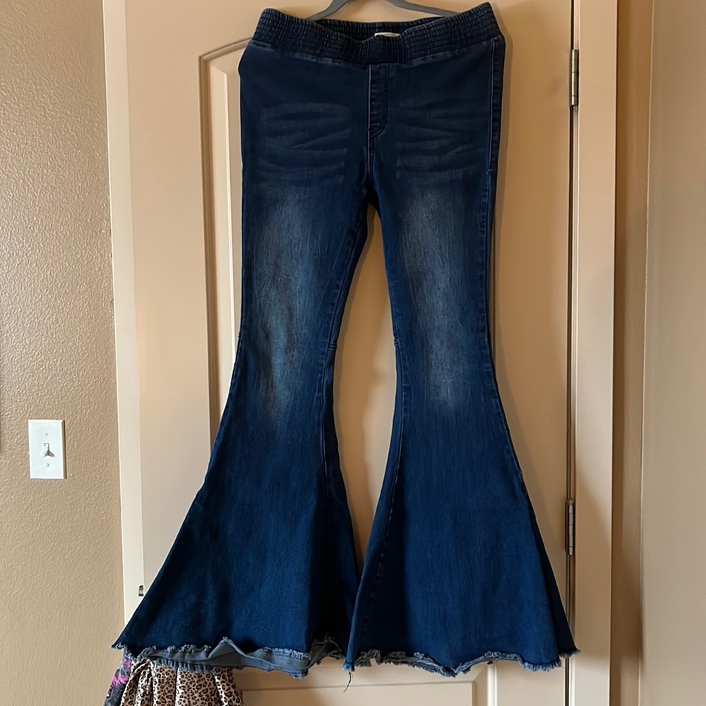 Turquoise Haven Bell Bottoms